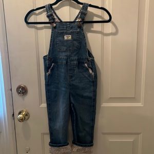 5T denim girls overalls